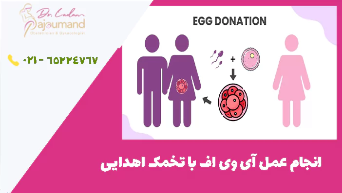 انجام عمل آی وی اف با تخمک اهدایی .